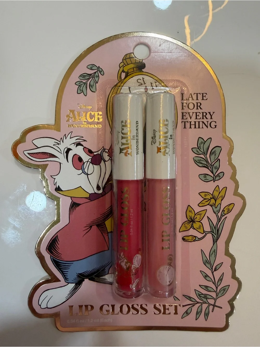 Disney Alice in Wonderland lip care Combo